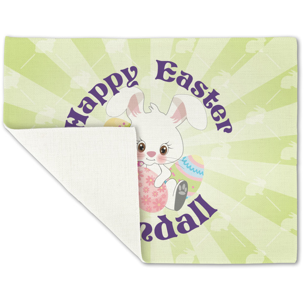 Easter Bunny Linen Placemat - Folded Corner (single side)