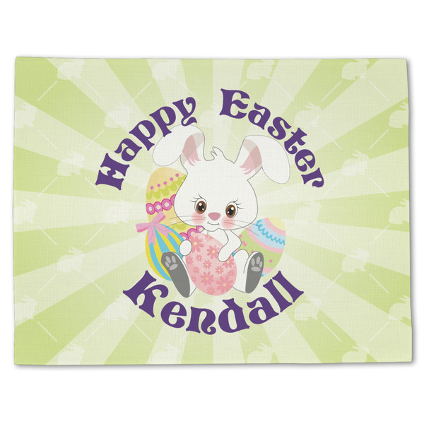 Easter Bunny Linen Placemat - Front