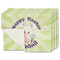 Easter Bunny Single-Sided Linen Placemat - Set of 4 w/ Name or Text