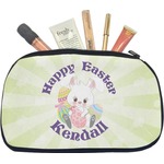 Easter Bunny Makeup / Cosmetic Bag - Medium (Personalized)