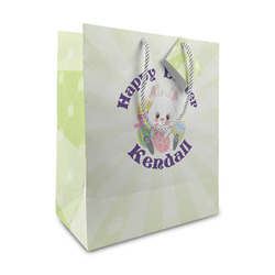 Easter Bunny Medium Gift Bag (Personalized)