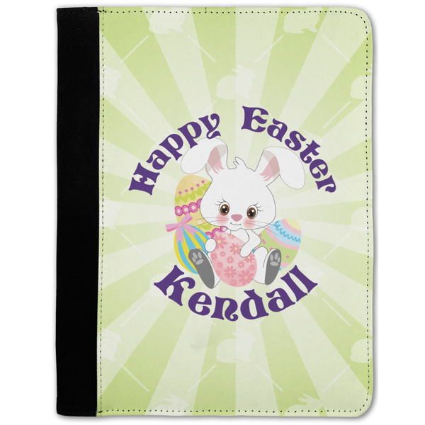 Custom Easter Bunny Notebook Padfolio - Medium w/ Name or Text