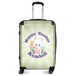 Easter Bunny Suitcase - 24" Medium - Checked (Personalized)