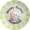 Easter Bunny Melamine Plate 8 inches