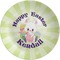 Easter Bunny Melamine Plate (Personalized)