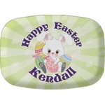 Easter Bunny Melamine Platter (Personalized)