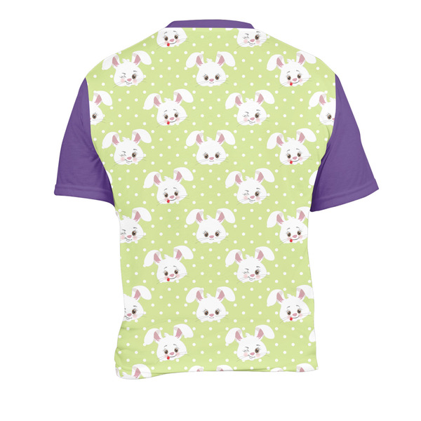 Easter Bunny Men's Crew Neck T Shirt Medium - Back