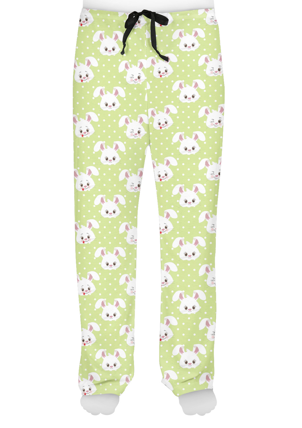Custom Easter Bunny Mens Pajama Pants - L | YouCustomizeIt