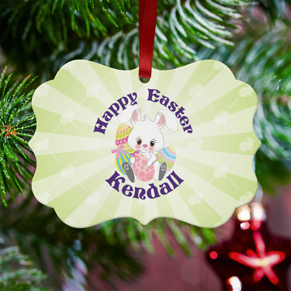 Easter Bunny Metal Benilux Ornament - Lifestyle