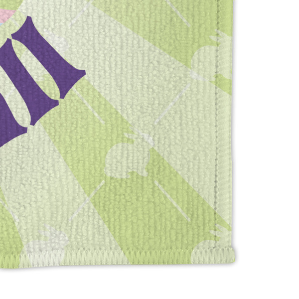 Easter Bunny Microfiber Dish Rag - DETAIL