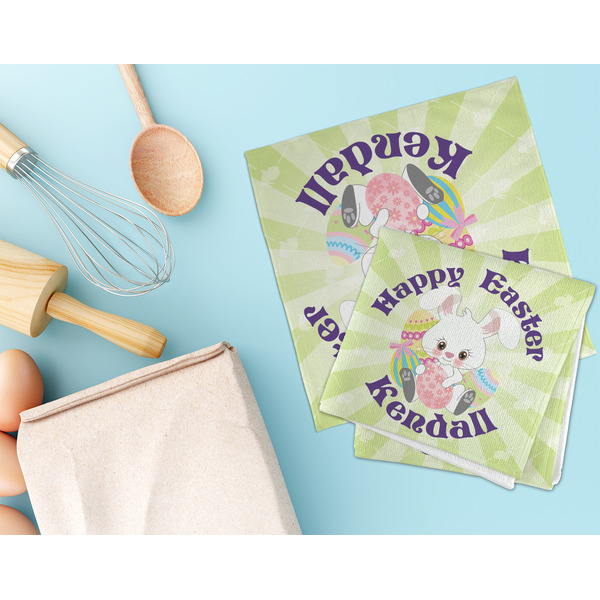 Easter Bunny Microfiber Dish Rag - LIFESTYLE
