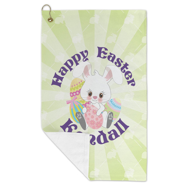 Easter Bunny Microfiber Golf Towels - FOLD