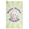Easter Bunny Microfiber Golf Towel - Large (Personalized)