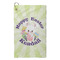 Easter Bunny Microfiber Golf Towels - Small - FRONT