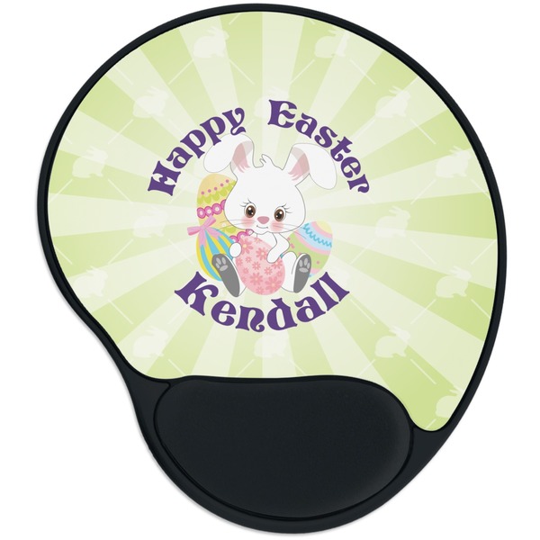 Custom Easter Bunny Mouse Pad with Wrist Support