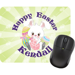 Easter Bunny Rectangular Mouse Pad (Personalized)