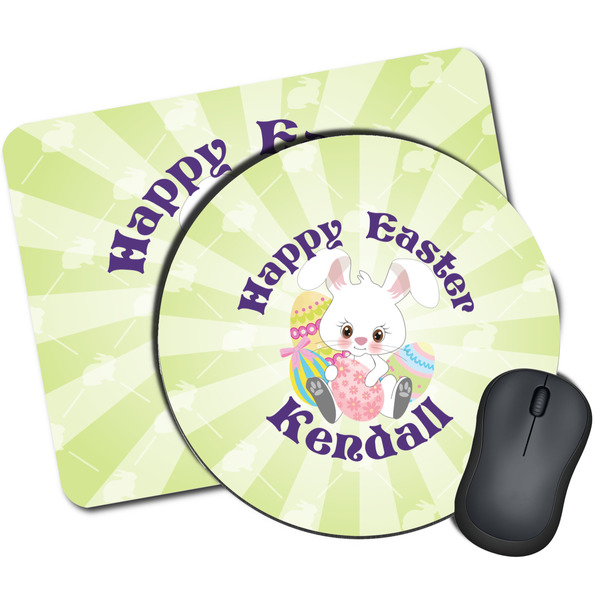 Custom Easter Bunny Mouse Pad (Personalized)