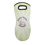 Easter Bunny Neoprene Oven Mitt - Single w/ Name or Text