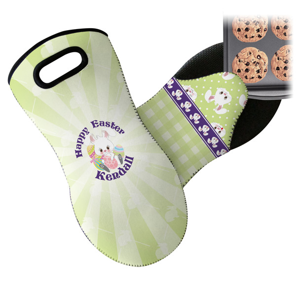 Easter Bunny Neoprene Oven Mitt