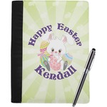Easter Bunny Notebook Padfolio - Large w/ Name or Text