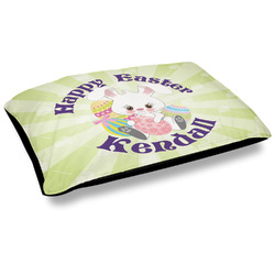 Easter Bunny Dog Bed w/ Name or Text