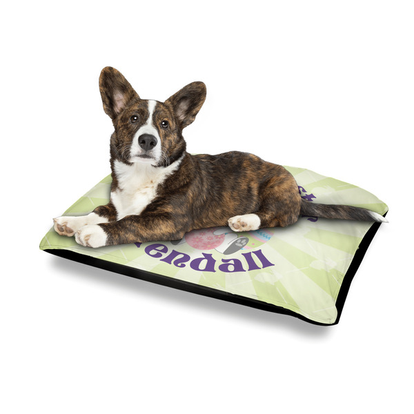 Easter Bunny Outdoor Dog Beds - Medium - IN CONTEXT