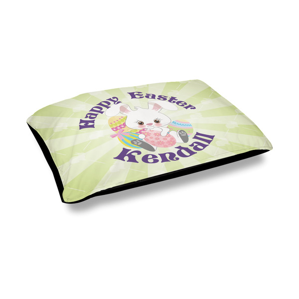 Custom Easter Bunny Outdoor Dog Bed - Medium (Personalized)