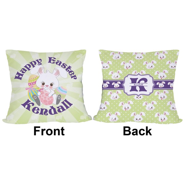 Easter Bunny Outdoor Pillow - 20x20