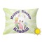 Easter Bunny Outdoor Throw Pillow (Rectangular - 12x16)