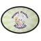 Easter Bunny Oval Patch