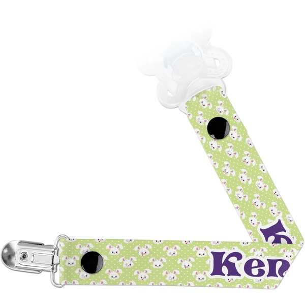 Custom Easter Bunny Pacifier Clip (Personalized)