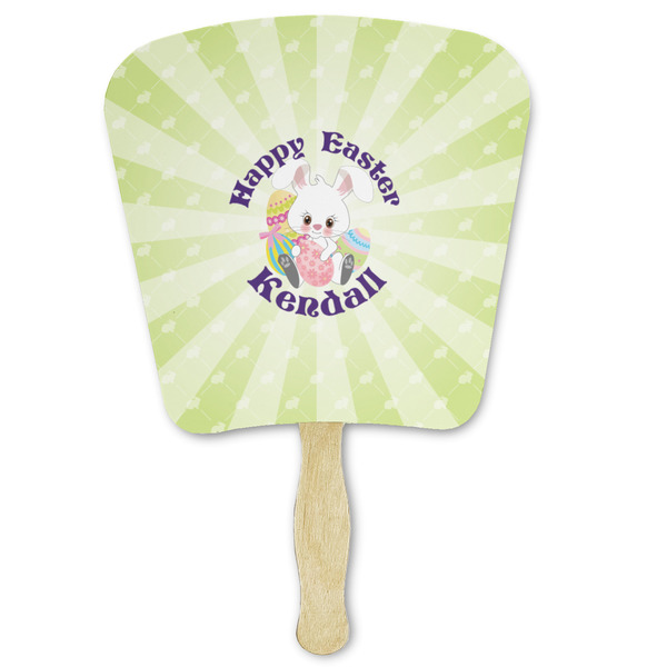 Custom Easter Bunny Paper Fan (Personalized)
