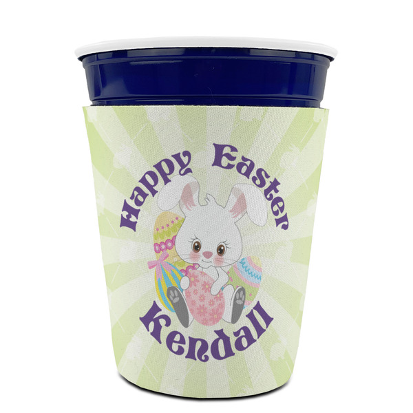 Easter Bunny Party Cup Sleeves - without bottom - FRONT (on cup)