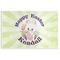 Easter Bunny Disposable Paper Placemat - Front View