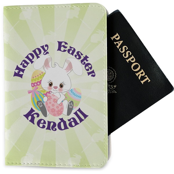 Custom Easter Bunny Passport Holder - Fabric (Personalized)