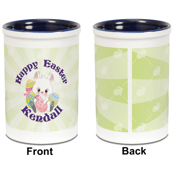Easter Bunny Pencil Holder - Blue - approval