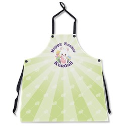 Easter Bunny Apron Without Pockets w/ Name or Text