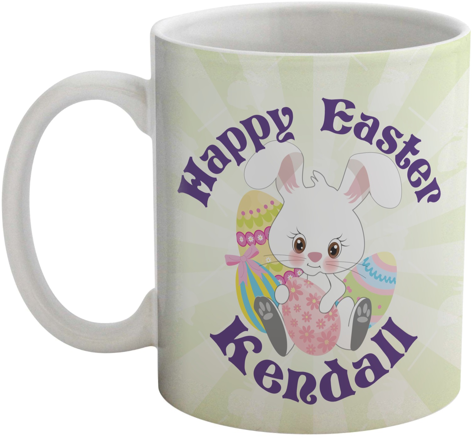 Easter Bunny Coffee Mug (Personalized) - YouCustomizeIt
