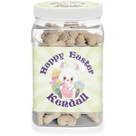 Easter Bunny Dog Treat Jar (Personalized)