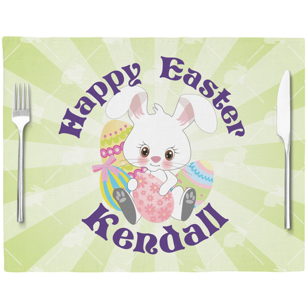 Easter Bunny Placemat with Props