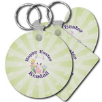 Easter Bunny Plastic Keychain (Personalized)