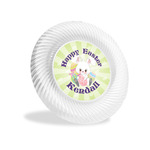 Easter Bunny Plastic Party Appetizer & Dessert Plates - 6" (Personalized)