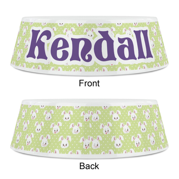 Easter Bunny Plastic Pet Bowls - Small - APPROVAL