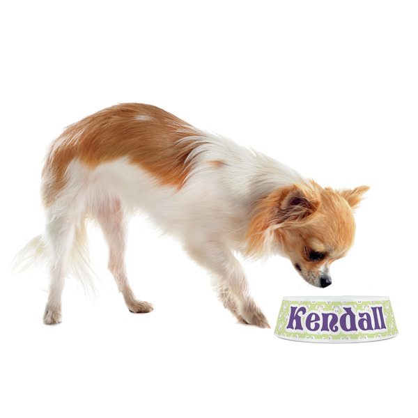 Easter Bunny Plastic Pet Bowls - Small - LIFESTYLE