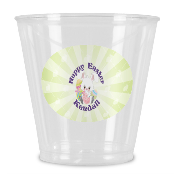 Custom Easter Bunny Plastic Shot Glass (Personalized)