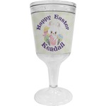 Easter Bunny Wine Tumbler - 11 oz Plastic (Personalized)