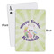 Easter Bunny Playing Cards - Approval