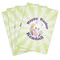 Easter Bunny Playing Cards - Hand Back View