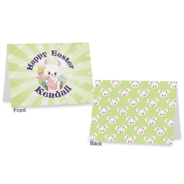 Easter Bunny Postcard - Front and Back