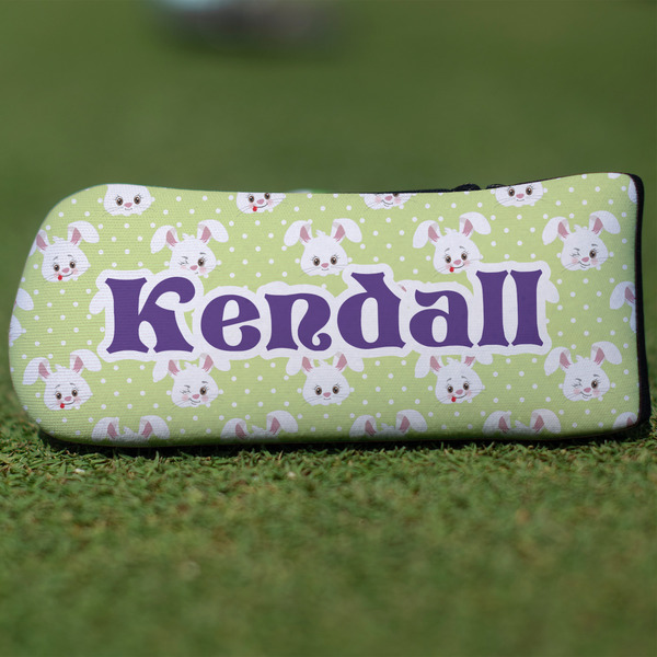 Custom Easter Bunny Blade Putter Cover (Personalized)